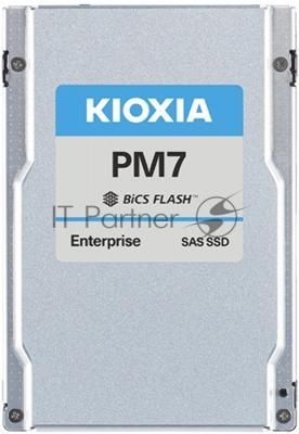 Накопитель SSD KIOXIA PM7-R, 3.84Tb, 2.5", SAS 24G, R/W 4200/3650