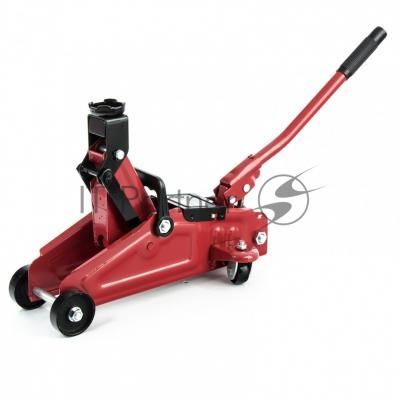 Домкрат SPARTA 510084 подкатный 2т h подъема 140–295мм в пласт. кейсе compact