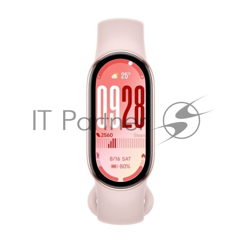 Фитнес-браслет Xiaomi Smart Band 10, 1.72" AMOLED, Bluetooth, 5ATM, розовый