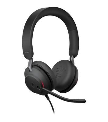 Гарнитура Jabra Evolve2 40 SE чёрный, проводная