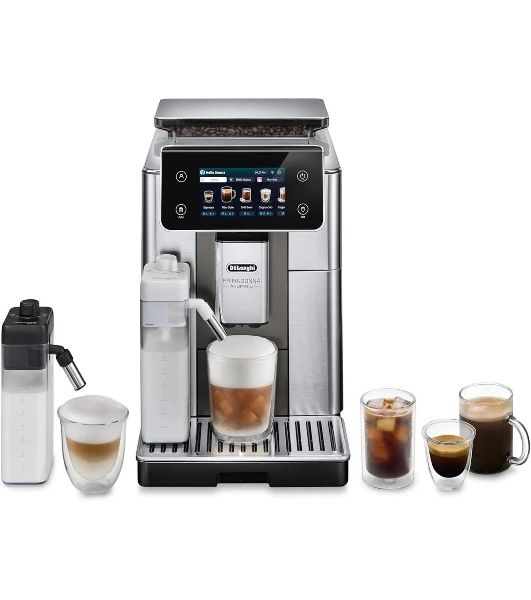 Кофемашина Delonghi ECAM630.75.TM 1450Вт черный/серебристый
