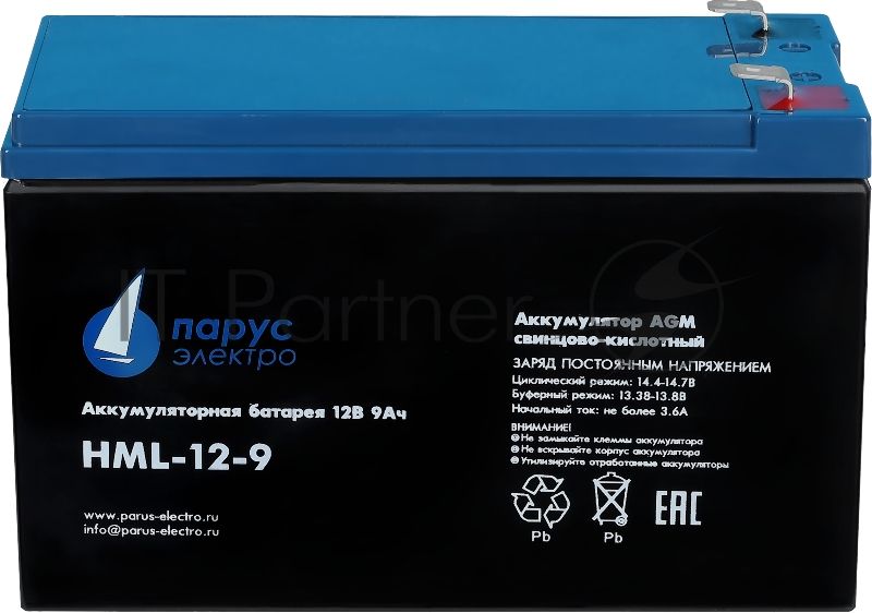 Батарея для ИБП Парус Электро, профессиональная серия HML-12-9