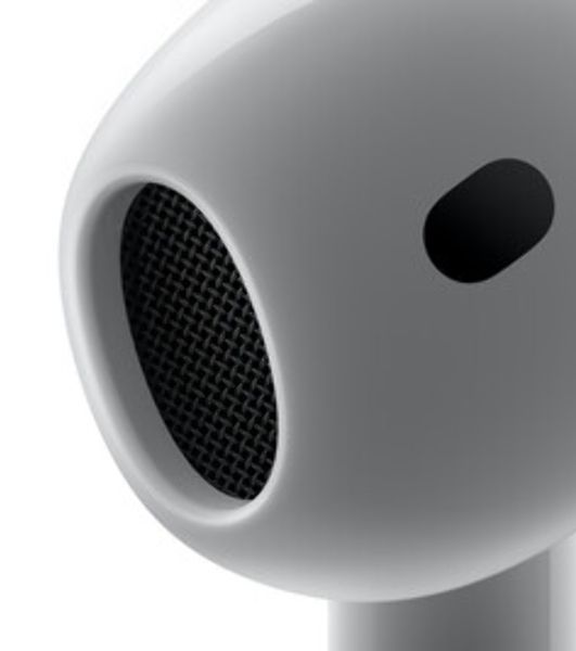 Наушники TWS Apple AirPods 4 ANC белый, вкладыши, Bluetooth, активное шумоподавление, беспроводная зарядка, до 4 ч