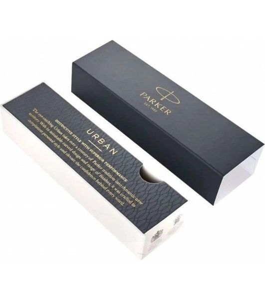 Ручка шариковая Parker IM Core K321 (CW1931665) Black CT, M, синие чернила, подарочная коробка