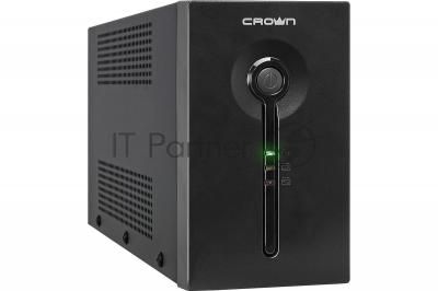 Источник бесперебойного питания Crown CMU-SP650COMBO/650 ВА/390 Вт/2 х CEE 7 (евророзетка), 3 x IEC 320 C13 (компьютерная)