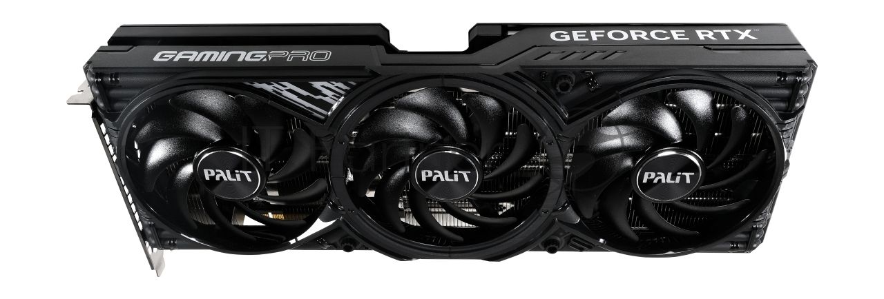 Видеокарта Palit GeForce RTX 5070 GAMINGPRO-S OC, 12 GB GDDR7, 192 bit, 3xDisplayPort, HDMI, GPU 2325 MHz