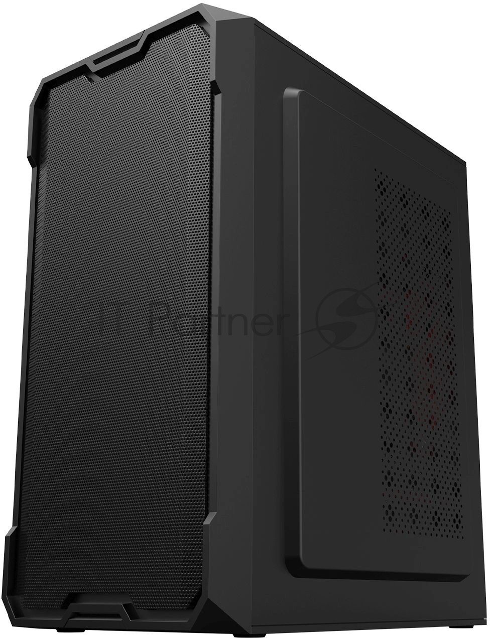 Корпус Bloody CC-129-BK, Mini-Tower, чёрный