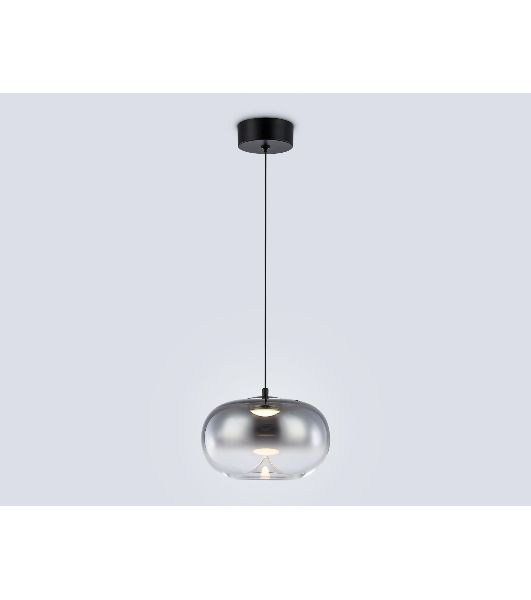 Подвесной светодиодный светильник Ambrella light LH11082 BK/SM черный/дымчатый 4W 3000K D180*130