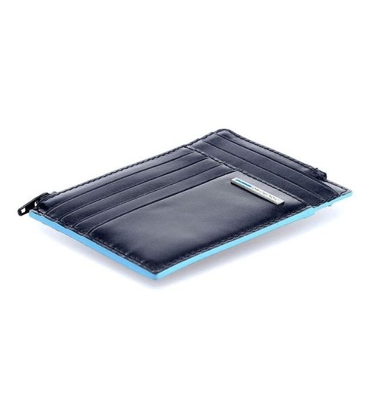 Картхолдер Piquadro Blue Square PU1243B2R/BLU2 синий, натуральная кожа