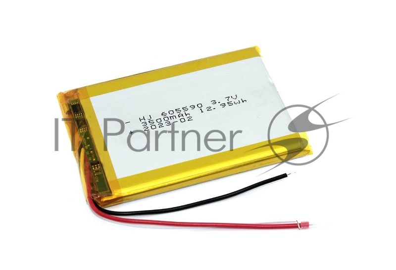 Аккумулятор Li-Pol (батарея) 5x55x75мм 3pin 3.7V/3500mAh