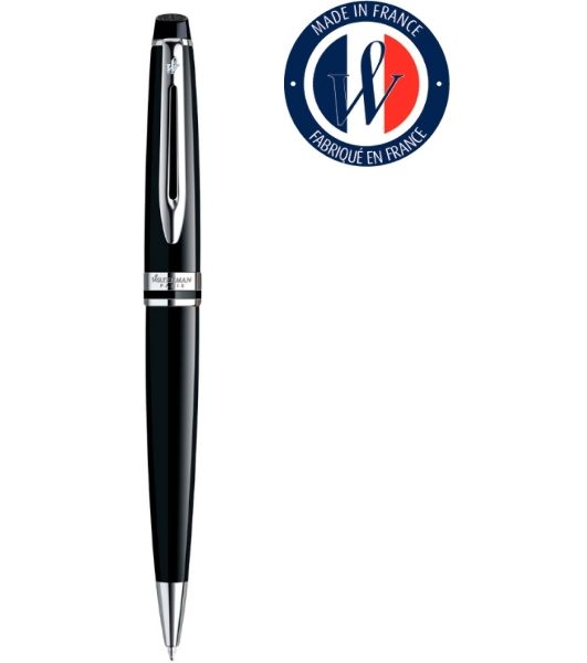 Ручка шариковая Waterman Expert 3 (CWS0951800) Black CT M, синие чернила, подарочная коробка