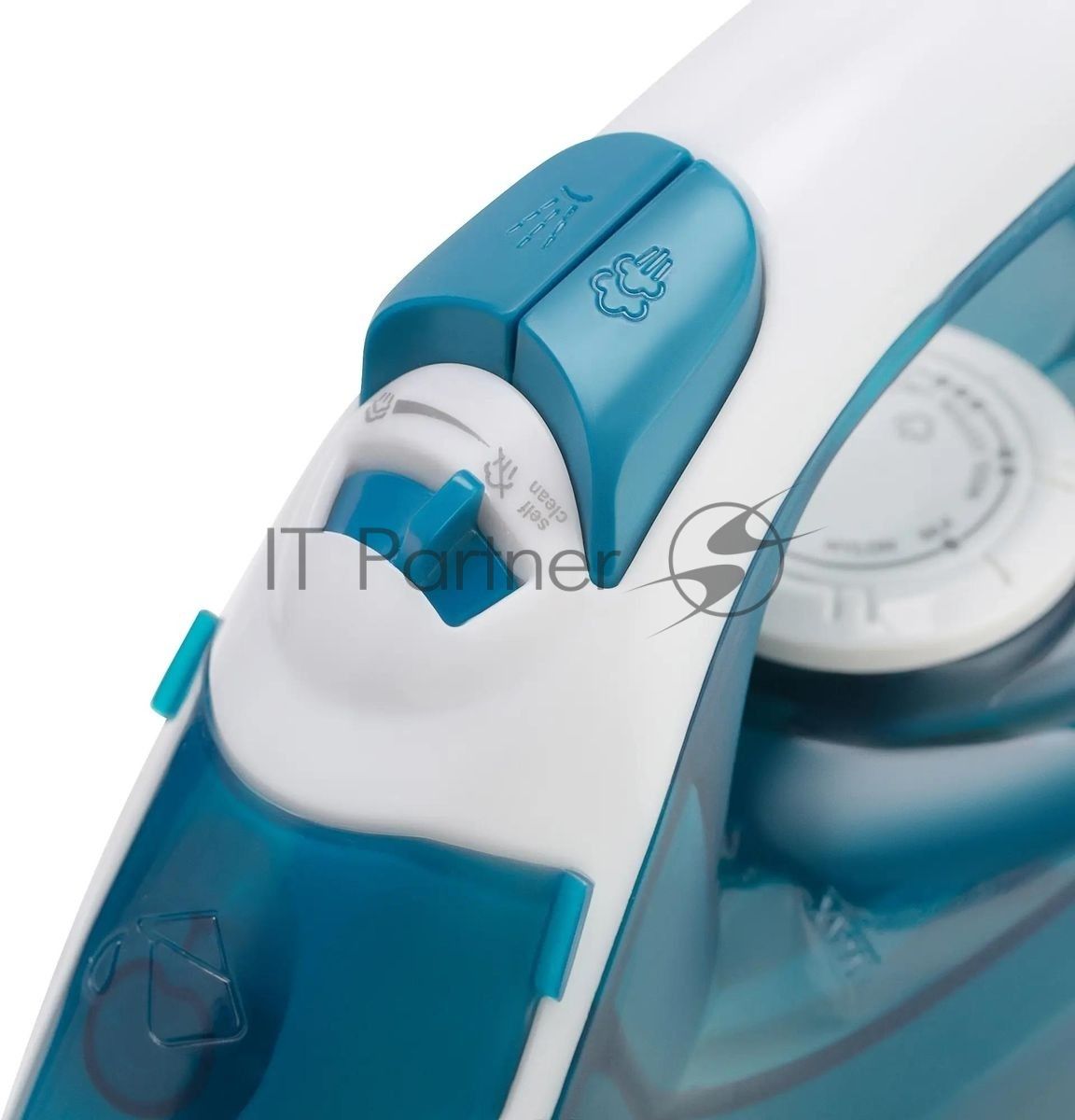 Утюг Maxwell MW-3056, белый/синий