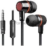 Наушники Defender Pulse 428 черный вставки
