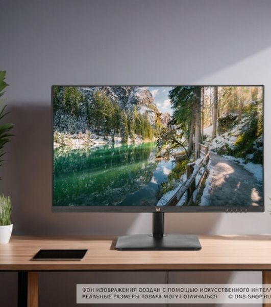 Монитор 23.8" ViewSonic VA2432-MHD-3 IPS 1920x1080, 75 Гц, 4 мс, 16:9, 250 кд/м², VGA, HDMI 1.4, DP 1.2, 3.5 Jack, динамики (2x2 Вт), черный