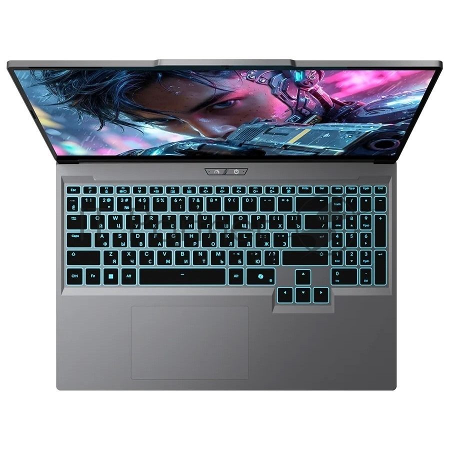 Ноутбук Maibenben X16C-i73756/16"/IPS/Intel Core i7-13700HX/16Gb/512Gb SSD/NVidia RTX5060 8Gb/Linux/серый/2.28kg