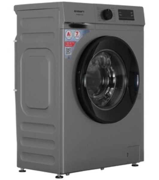 Стиральная машина Kraft KF-MBDS7109G серый, загрузка фронтальная 7 кг, 1000 об/мин, класс: А+++
