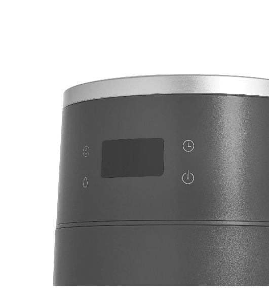 Увлажнитель воздуха Deerma DEM-F950W серый, 50 м², 8 л, ультразвуковой, гигростат, управление со смартфона, антибактериальное покрытие