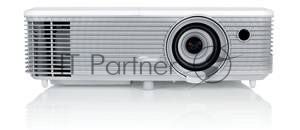 Проектор Optoma EH400 (DLP, 1080p 1920x1080, 4000Lm, 22000:1, 2xHDMI, MHL, 1x2W speaker, 3D Ready, lamp 10000hrs, WHITE)
