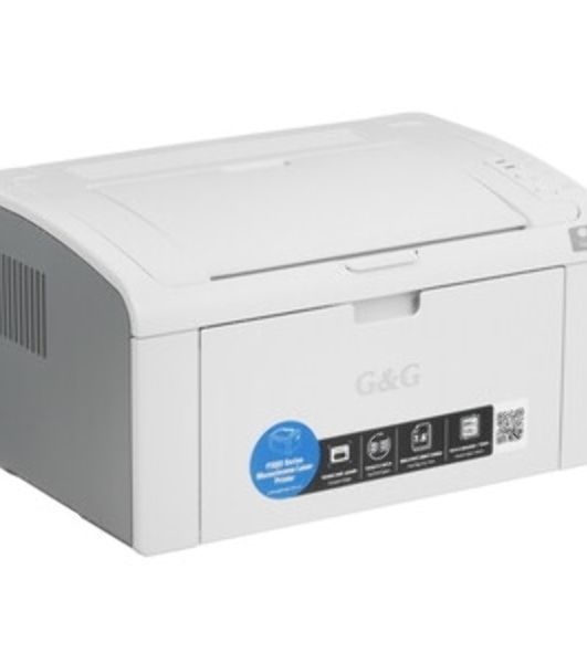 Принтер G&G P2022W A4, лазерный, черно-белый, 22 стр/мин, 1200x1200dpi, 800МГц, 126Мб, WiFi/USB, 1600стр/картридж, белый корпус (аналог Pantum P2500W, картридж GT202T)(P2022W)