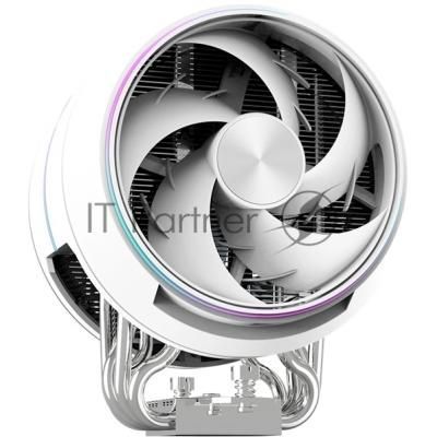 Кулер для процессора ZALMAN ZET5 белый, 5 HEAT PIPES, 4-PIN PWM, 600-2000 RPM, 30.4 DBA MAX, HYDRO BEARING, FULL SOCKET SUPPORT