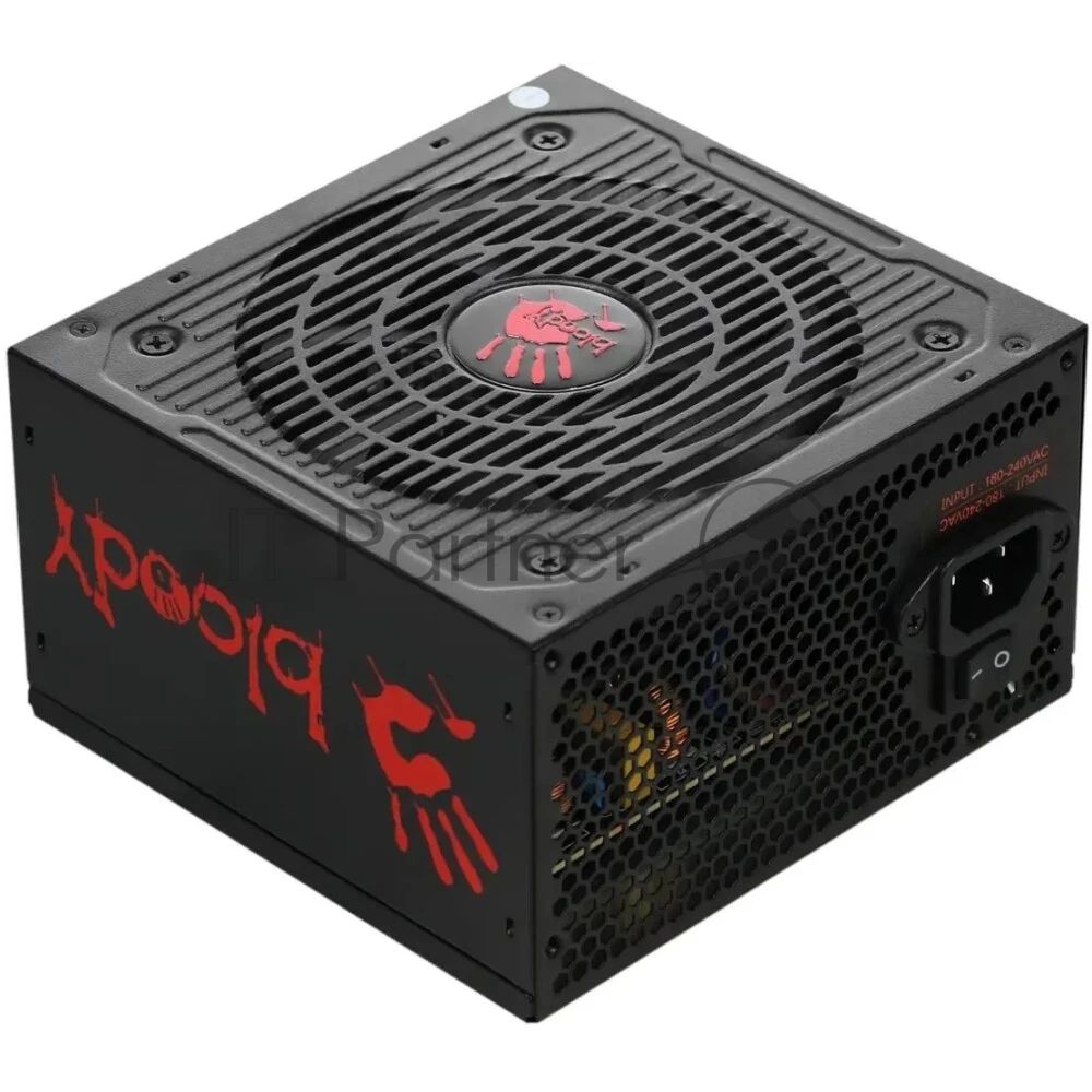 Блок питания Bloody BD-PS750B, 750Вт, 80 PLUS Bronze, 120мм, черный