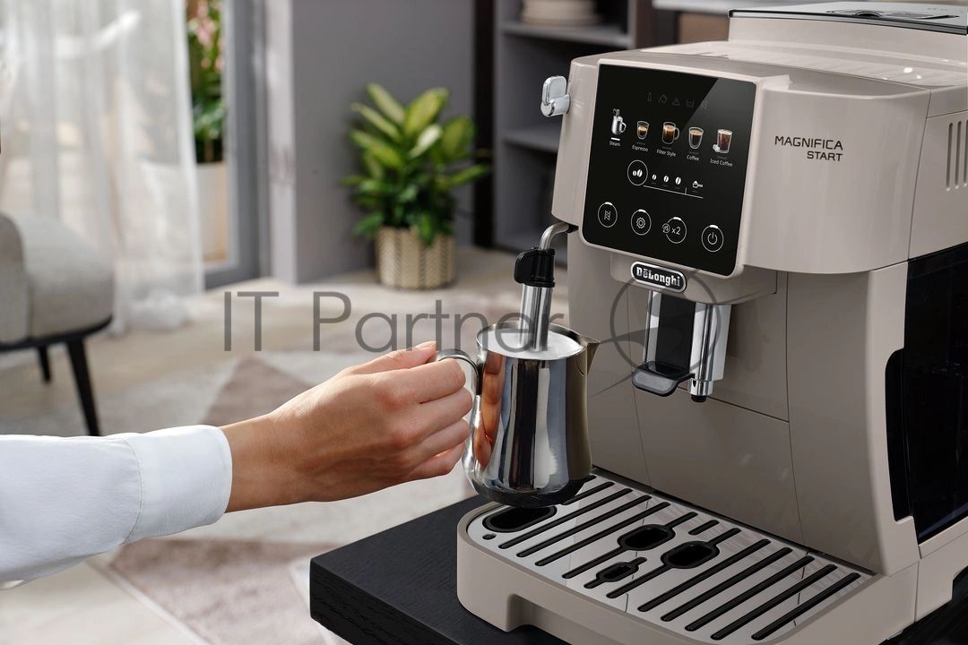 Кофемашина DeLonghi Magnifica Start ECAM220.50.BG 1450Вт бежевый/серебристый
