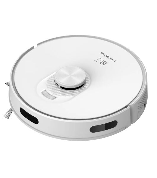 Робот-пылесос Polaris PVCR G2 5001 WI IQ HOME белый, 5100 мАч Li-ion, уборка сухая/влажная, пылесборник контейнер 0,4 л