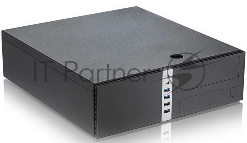 Компьютерный корпус без блока питания Case Foxline mATX Desktop w/o PSU, 2xUSB3.0, 2xUSB2.0, toolless, Black, 8cm. fan, no powercord