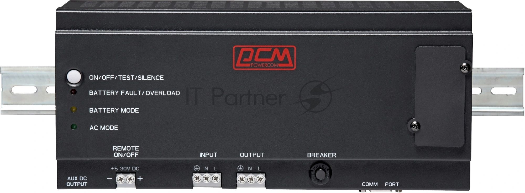 Источник бесперебойного питания Powercom DRU-1500 900Вт 1500ВА черный