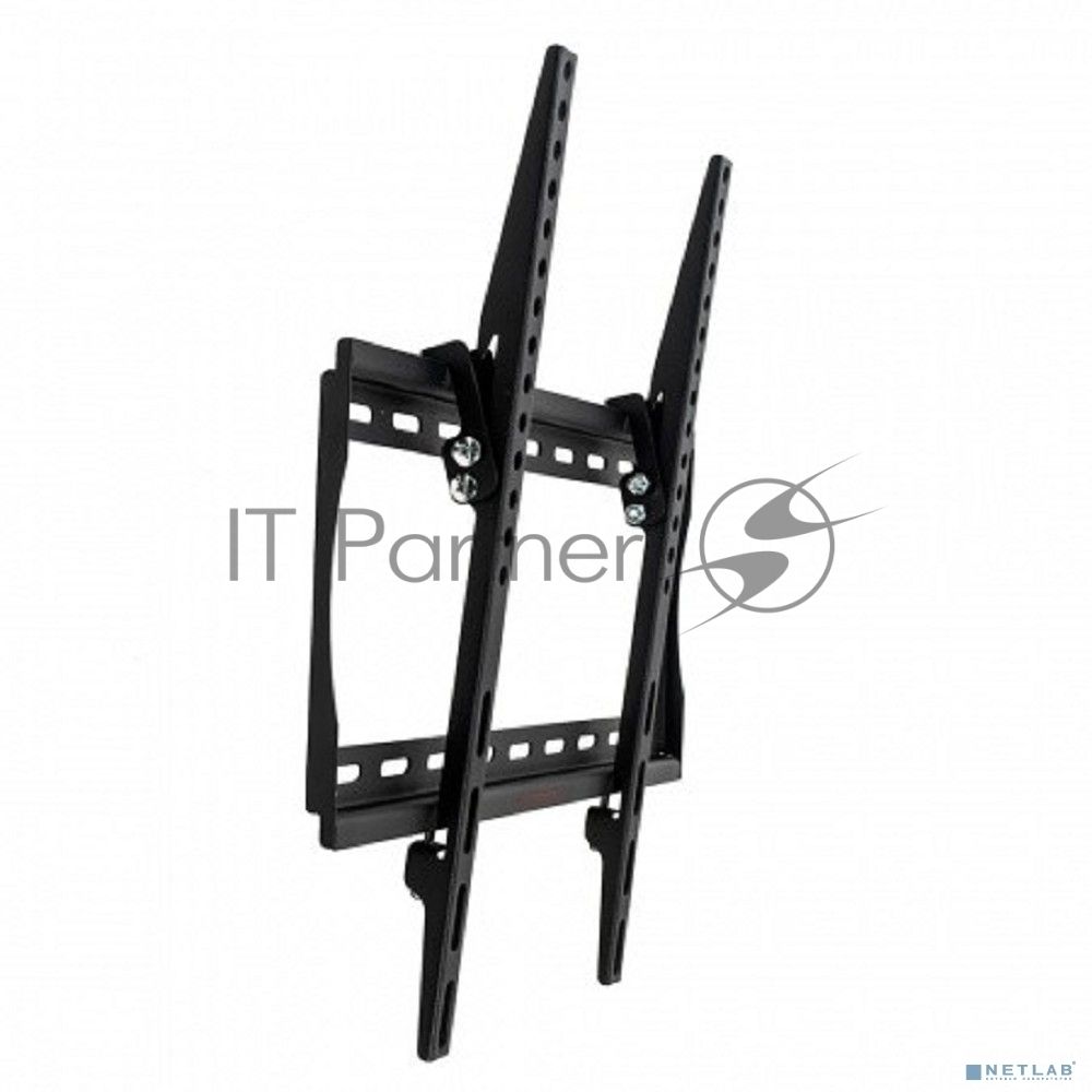 Кронштейн Arm media STEEL-4 new black, настенный для TV 22"-65", max 60 кг, 1 ст св., нак. 0°-15°, от ст. 28,5 мм, max VESA 400x400 мм.