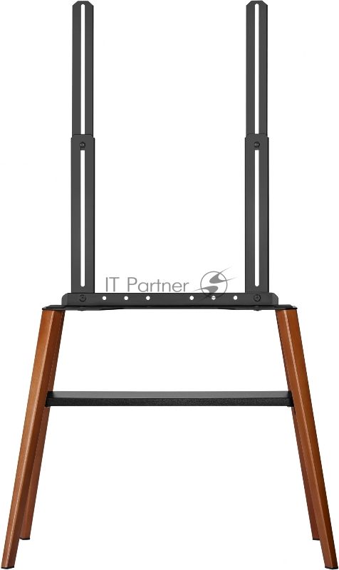 Подставка для телевизора Cactus CS-ST3645BKWN черный/орех, 43"-65" макс. 40 кг, напольный