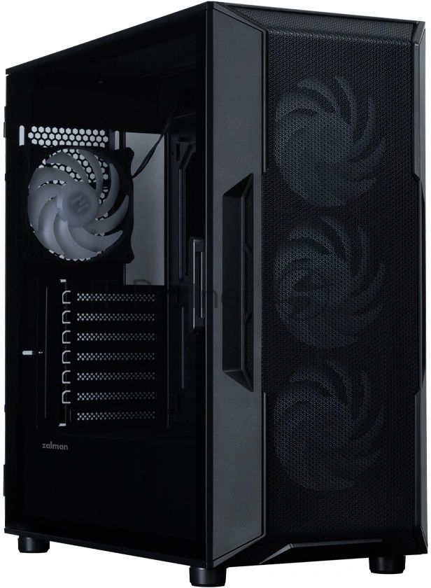 Компьютерный корпус ZALMAN MidiTower I3 NEO ARGb V2 black (ATX, без БП, 2xUSB3.0, 4x120мм ARGb) (Zalman i3 NEO ARGb V2 Black)