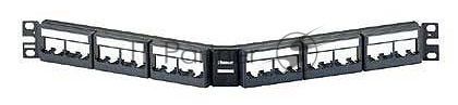 Патч-панель Panduit (CPPLA24WBLY) 19" 24 порт. наборн. угловая 1U