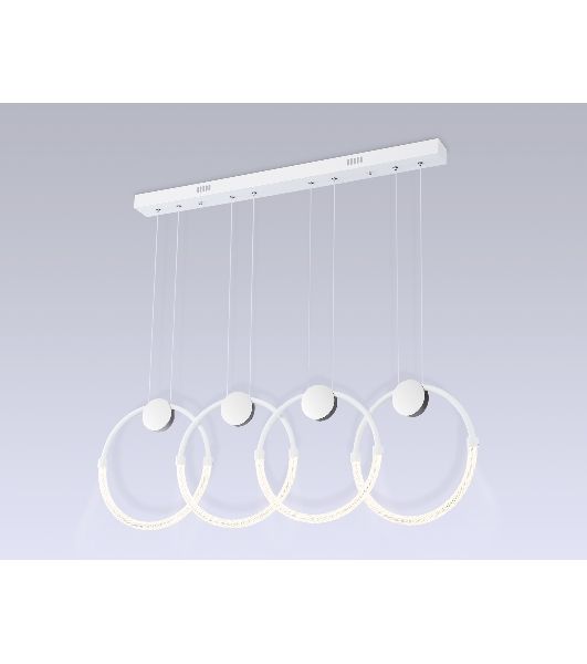 Светильник Ambrella light FL10598/4 WH/CH белый/хром 4200K 45W 940*20*1200 (Без ПДУ)