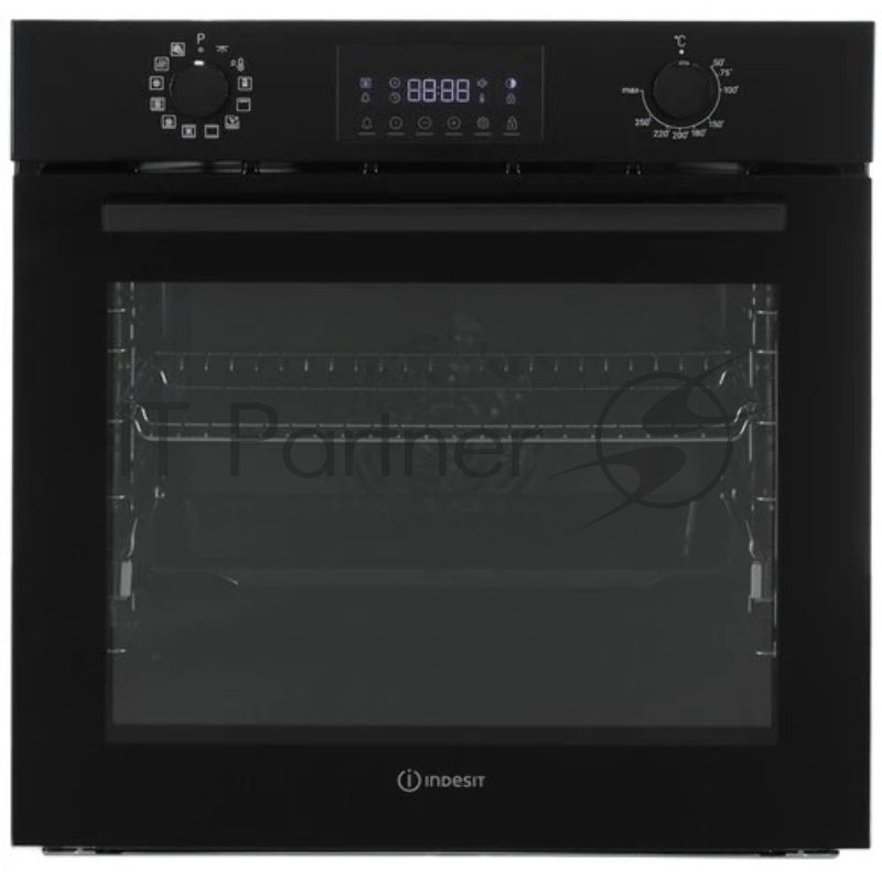 Электрический духовой шкаф Indesit IBFTE 3841 J BL черный