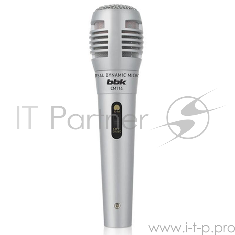 Микрофон BBK CM-114 серебристый