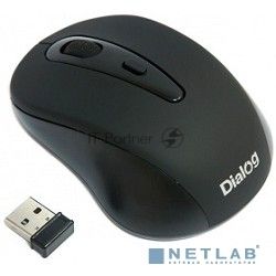 Мышь беспроводная Dialog Pointer MROP-05U черный, 1600 dpi, радиоканал, USB, кнопки - 4