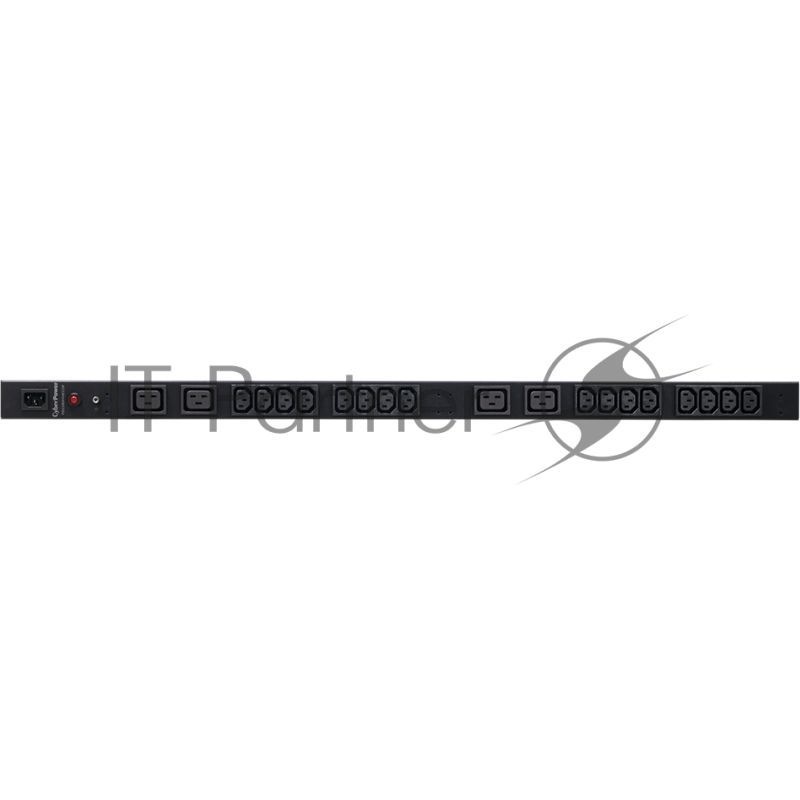 Блок распределения питания PDU CyberPower 10BVHVIEC20F NEW Basic 0U type, 10Amp, 20 IEC outlets.