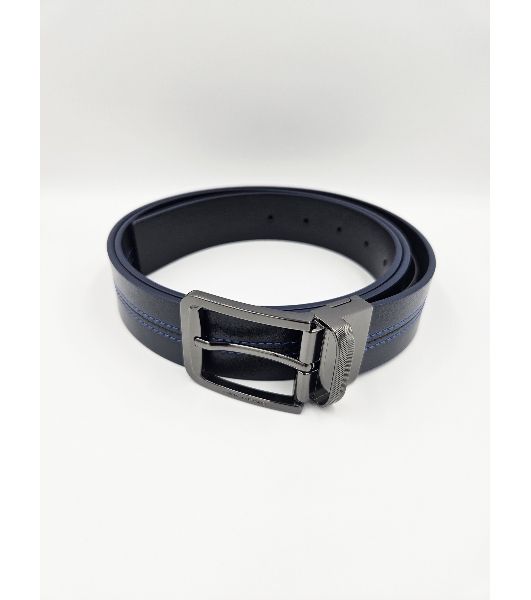 Ремень мужской Piquadro Blue Square CU6742B2/BLUN 125х3.5 см синий/черный натур.кожа