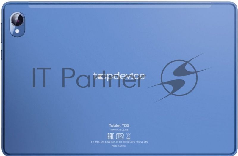 Планшет Topdevice Tablet TD5 4/128Gb LTE синий