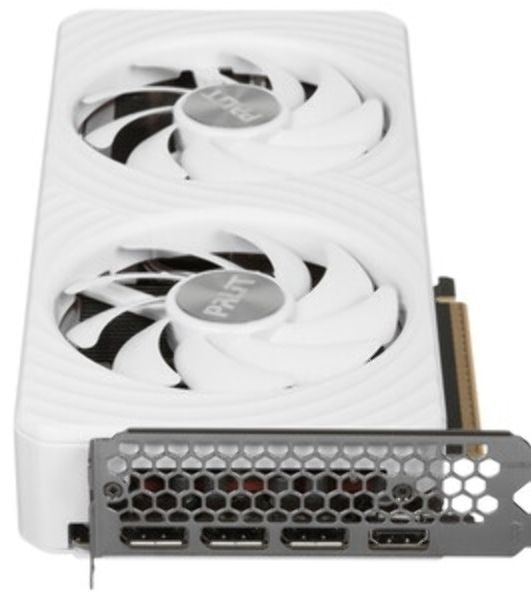 Видеокарта Palit RTX 5060Ti WHITE OC 16Gb RTX 5060TI 16Gb 128bit GDDR7 2407/28000 HDMIx1 DPx3 HDCP Ret