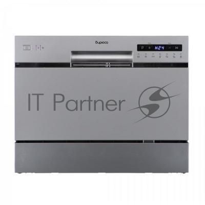 Посудомоечная машина Бирюса DWC-506/7 M, металл, 55 см, 6 компл., 49 дБ, класс A+ Посудомоечная машина Бирюса DWC-506/7 M, металл, 55 см, 6 компл., 49 дБ, класс A+