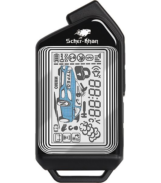 Автосигнализация Scher-Khan М20 Компл. 1.0 с обратной связью + дистанционный запуск брелок с ЖК дисплеем