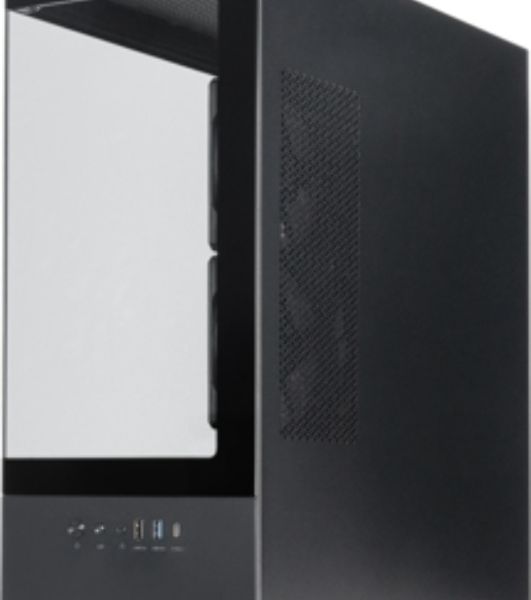 Компьютерный корпус Chieftec Vista черный без БП ATX 3x120мм 1xUSB2.0 1xUSB3.0 1xUSB3.1 audio bott PSU