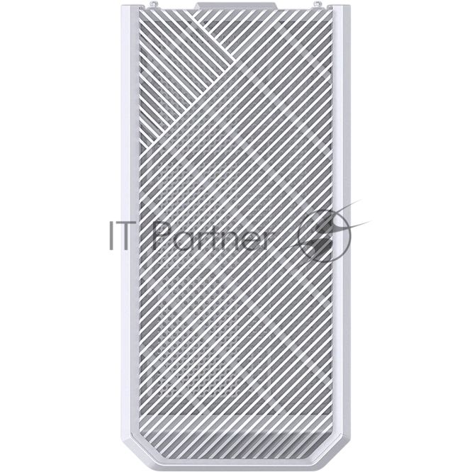 Корпус без блока питания Case JONSBO D400, Midi-Tower, TG, no fan, 2xUSB-A 3.0 + 1xUSB-C 3.2, ATX, mATX, mITX White