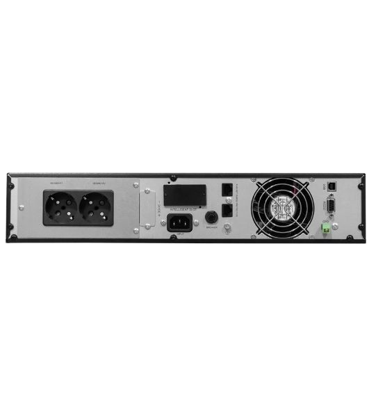 Источник бесперебойного питания SKAT-UPS 1000 RACK + 2x9Ah UPS 900 W, On-Line, sine, built-in rechargeable batteries 2 pcs x 9Ah