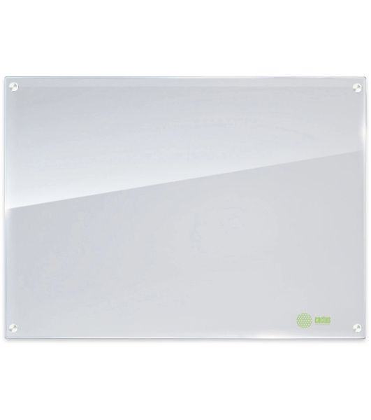 Доска стеклянная Cactus CS-GbD-90X120-WT-TM Сквозное крепление стеклянная белый 90x120 см стекло крепления