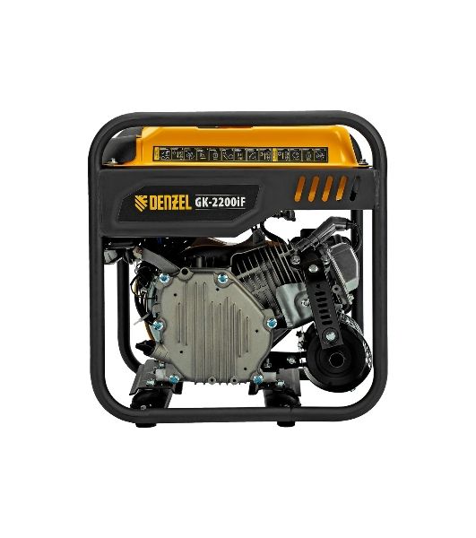 Электрогенератор бензиновый инверторный Denzel GK-2200iF, 2.2 кВт, 95 дБ, 27 кг