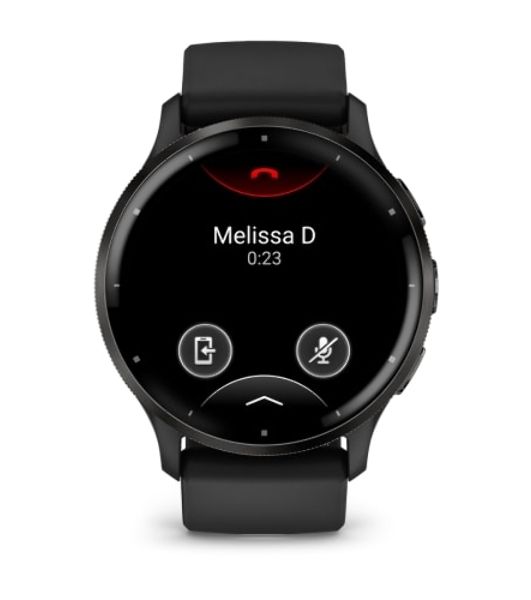 Умные часы Garmin Venu 3, 1.4" AMOLED, 5G, Wi-Fi, Bluetooth, NFC, IP68, черный