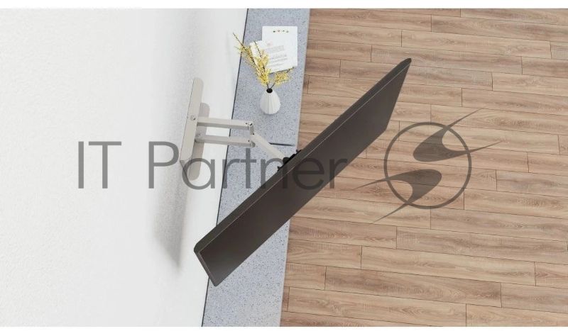 Кронштейн для телевизора Hama 00220856 черный 32"-65" макс.35кг настенный поворотно-выдвижной и наклонный